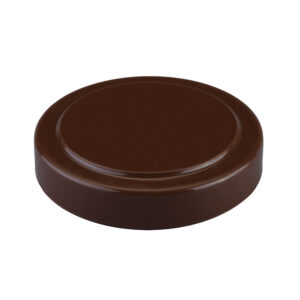 Tapa tarrina 50 ml. marrón