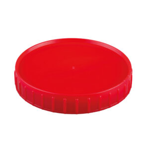 Tapa roja con disco para tarro 1-2 kg