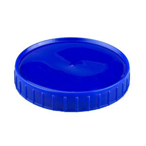 Tapa azul con disco para tarro 1-2 kg