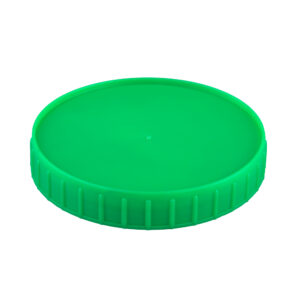 Tapa verde con disco para tarro 1-2 kg