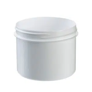 Tarro 300 ml. blanco R89 sin precinto USO ALIMENTARIO