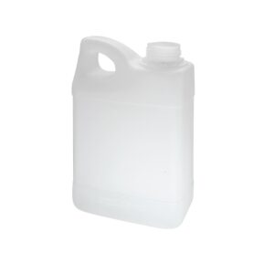 Bidón de plástico de 2 litros en color natural homologado ADR R45 para líquidos