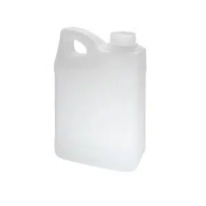 Bidón de plástico de 2 litros en color natural homologado ADR R45 para líquidos