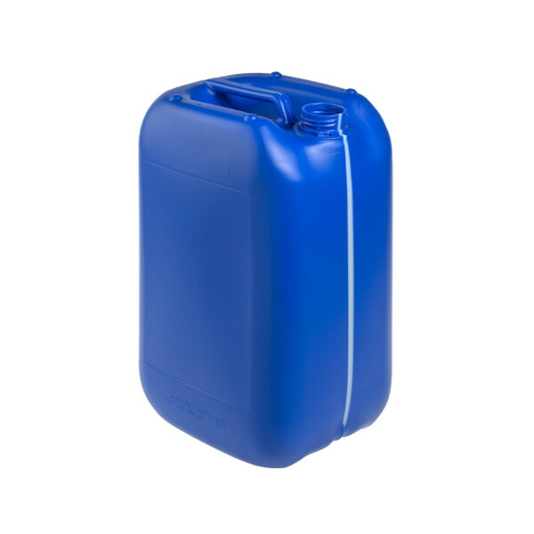 Envase 25 litros apilable NORM azul visor homologado ADR R60