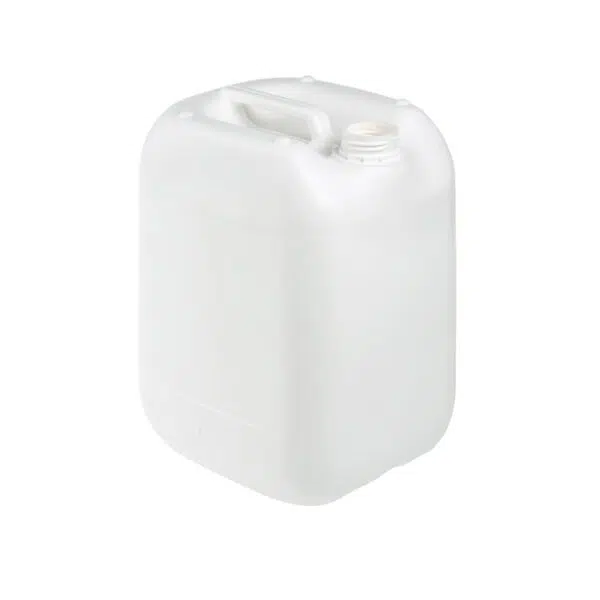 Envase 20 litros apilable NORM blanco homologado ADR R60