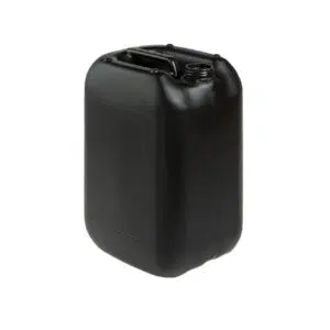 Envase 20 litros apilable NORM negro homologado ADR R60