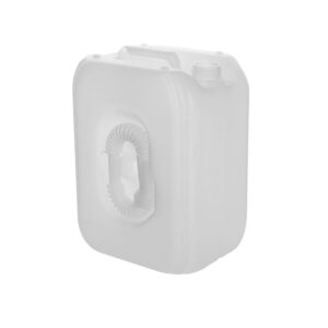 10 litre stackable natural container with pourer spout TRD R45