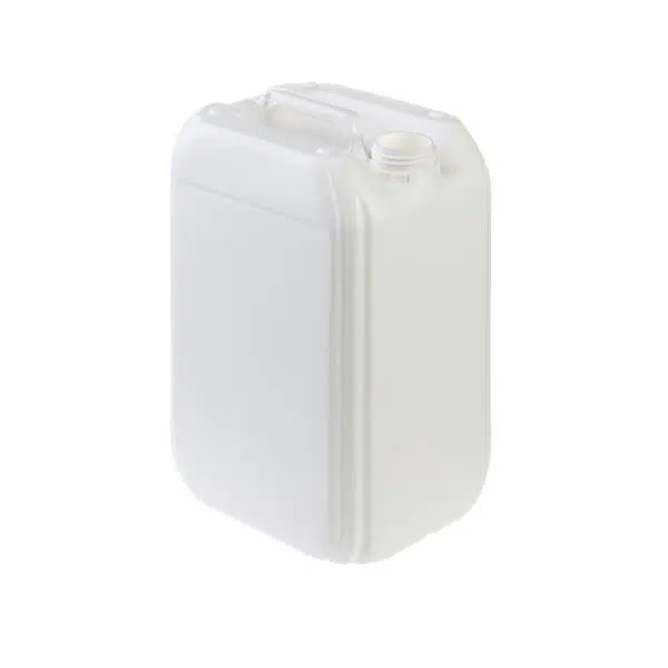 Envase 12 litros apilable blanco homologado UN TRD R55