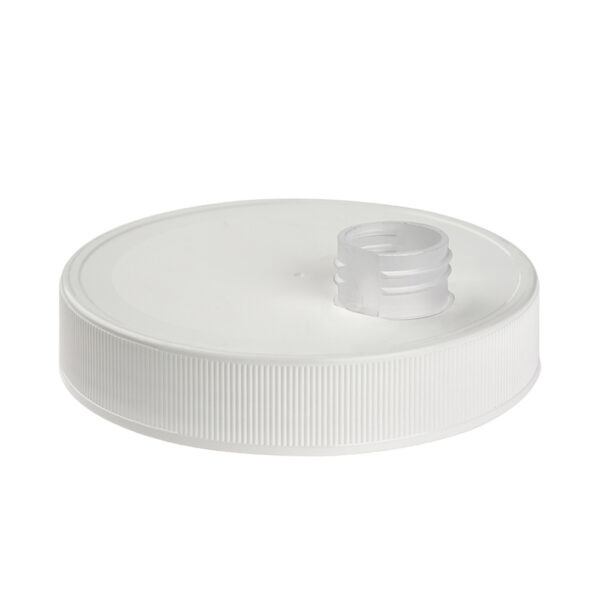 TAPA BLANCA CON DISCO PARA TARRO CON ROSCA