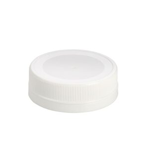 White lid with disc for 150 ml jar. R63 with seal