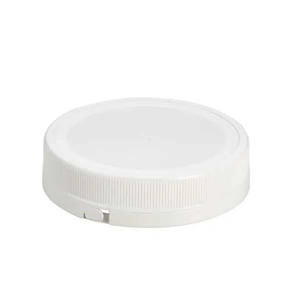 Tapa blanca con disco para tarro 300/500 ml. R89 con precinto