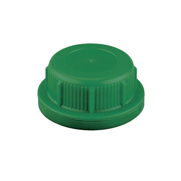 Tapón de plástico estándar R45 verde