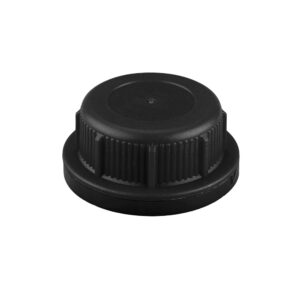 Tapón de plástico estándar R45 en color negro