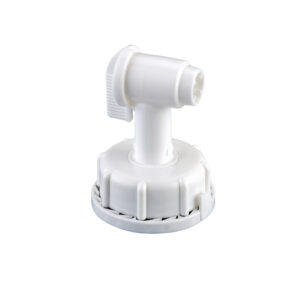 Tapón Rojo + Grifo R60 Blanco