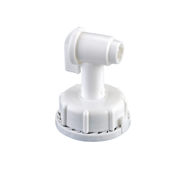 Tapón Rojo + Grifo R60 Blanco