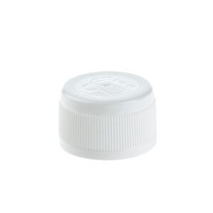 Child safety cap R28 CP with Disc White/Natural