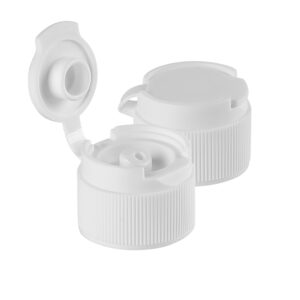 Tapón bisagra con orificio direccional blanco R28 corto