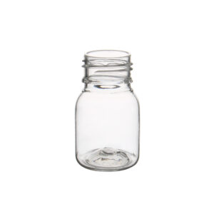 Botella PET de 30ml natural para rosca R28
