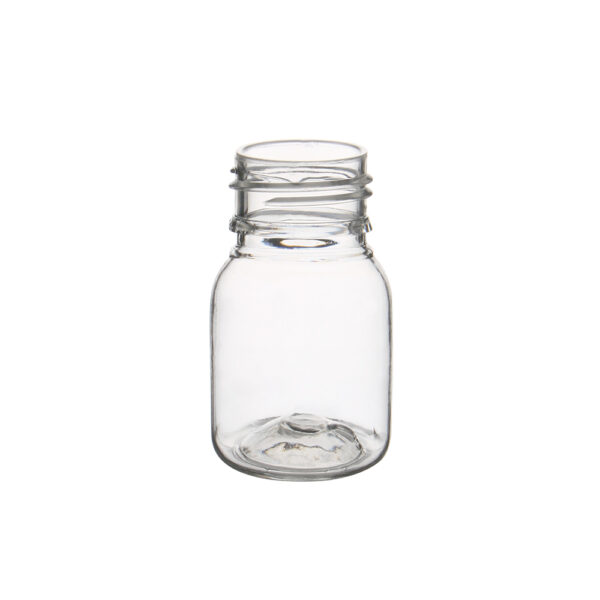 Botella PET de 30ml natural para rosca R28