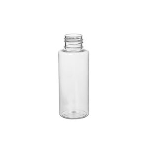 Botella PET de 80ml transparente con rosca R24