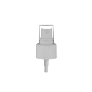 Bomba spray blanca 24/410 para botella pet 120 ml.