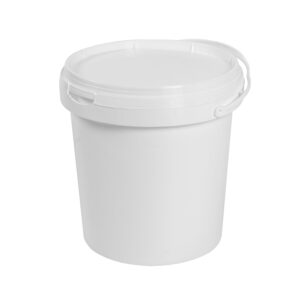 1 litre white bucket