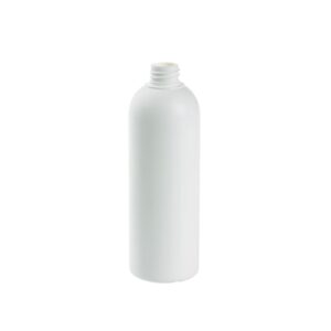 Round bottle 500 ml. white NECK 28/410
