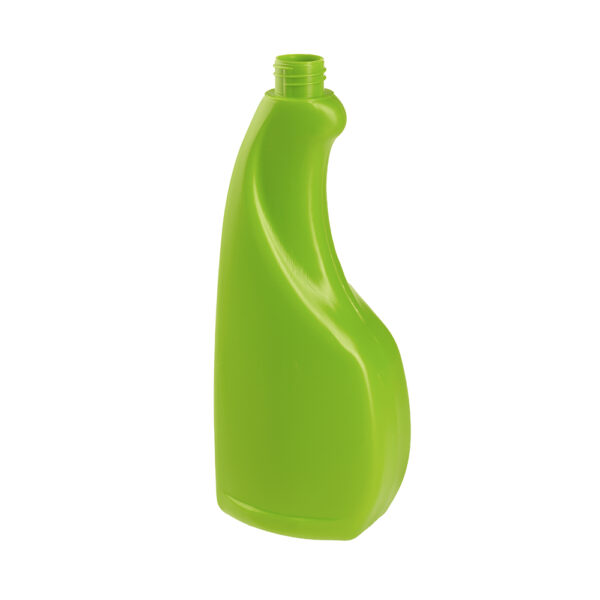 Botella plana 750 ml. verde 28/410