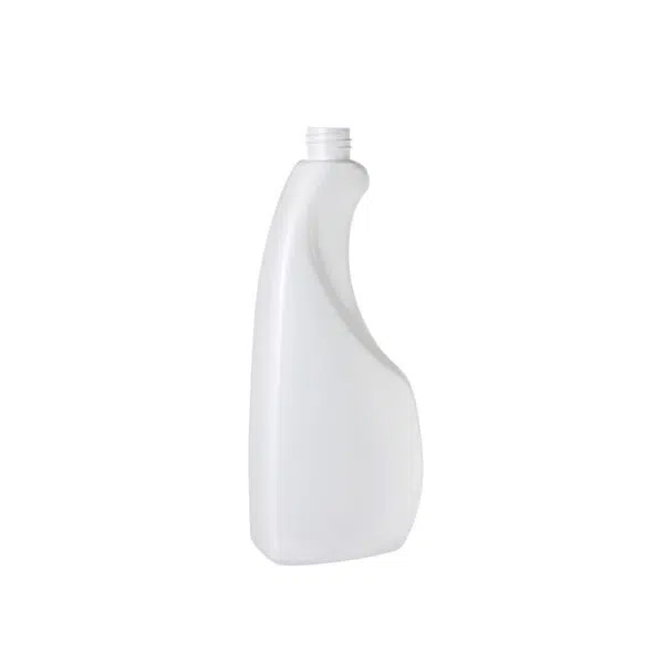 Botella plana 750 ml. blanca 28/410