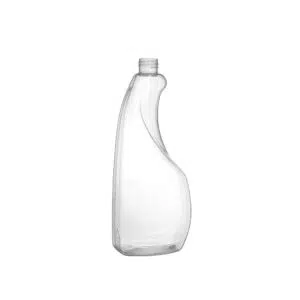 Botella plana PP 750 ml. transparente 28/410