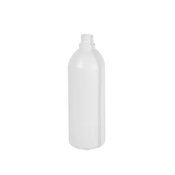 Botella redonda 1 litro blanca Visor R28