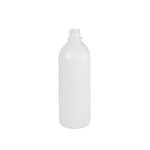 Botella redonda 1 litro blanca R28