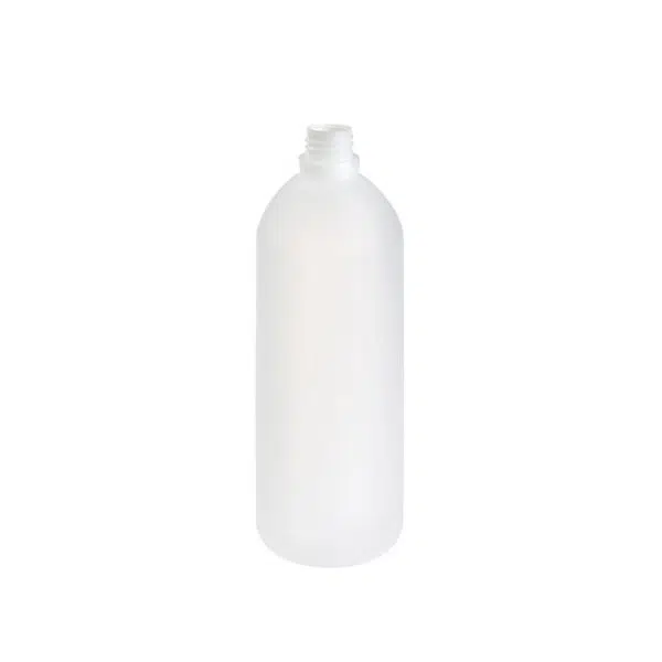 Botella redonda 1 litro natural CUELLO 28/410