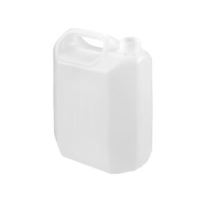 Bidón de plástico CLS de 5 litros en color natural homologado ADR R45 para líquidos