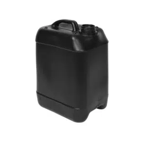 Envase 5 litros apilable negro homologado ADR R45
