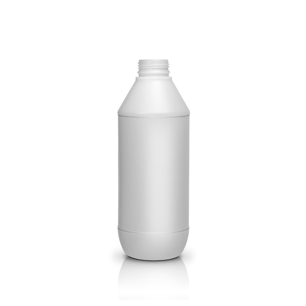 Botella Redonda 1 Litro Blanca R38 - Perez Linares