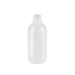 Botella redonda 250 ml. natural R28