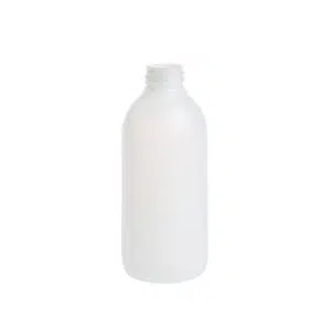 Botella redonda 250 ml. natural CUELLO 28/410