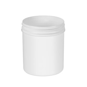 Tarro 700 ml. Blanco R100 con rosca de precinto USO ALIMENTARIO