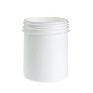 500 ml. jar white R89 with seal FOOD USE