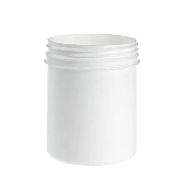 Tarro 500 ml. blanco R89 con precinto USO ALIMENTARIO