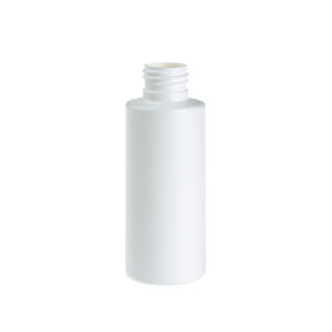 Round bottle 100 ml. white 24/410