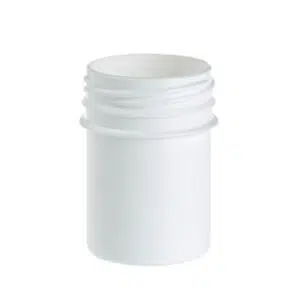 35 ml. jar white R38-3E with seal FOOD USE