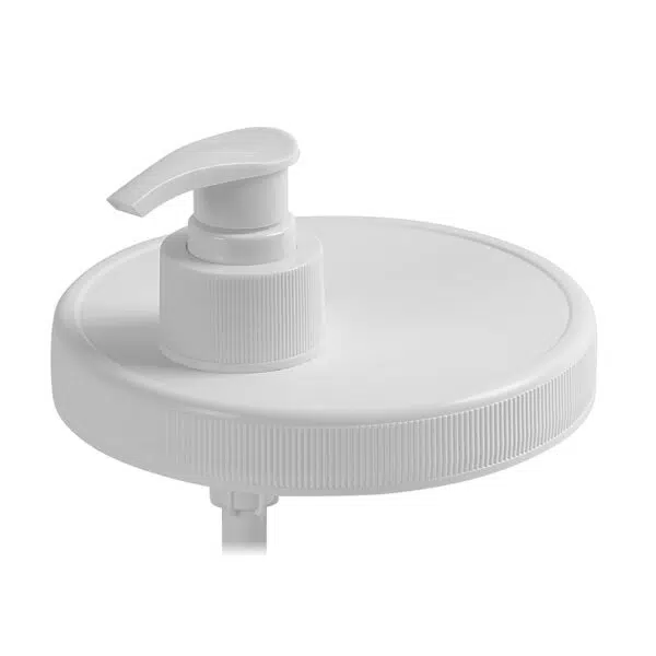Tapa blanca con disco para tarro 500 ml. R89 con precinto con rosca R28