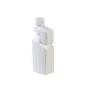 Dispensing bottle 500 ml white visor R33 Two 60 ml
