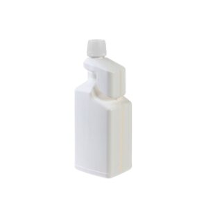 Dispensing bottle 1 litre white visor R33 Two 60ml