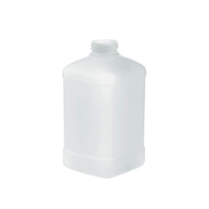Square Bottle 1,3 litre white R42
