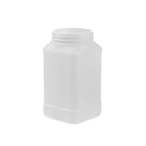 Square Bottle 1,3 litre natural R89