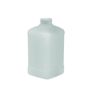 ECO-PCR square bottle 1,3 litre natural R42