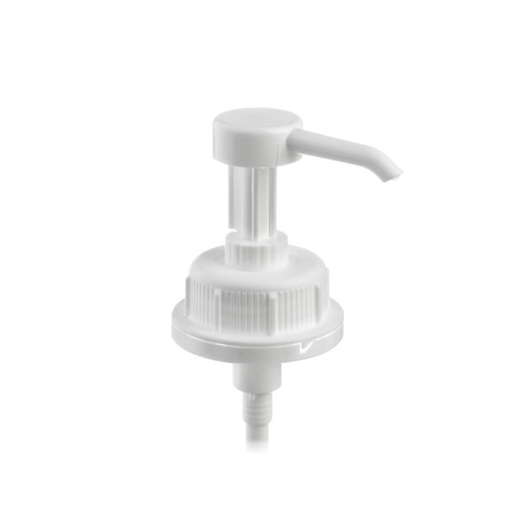 Tapon Estandar R45 blanco + bomba dosificadora 4 ml. + bloqueo